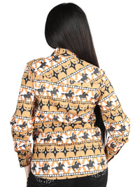 El General Women - Casual Long-Sleeve Shirt - Taupe 44481