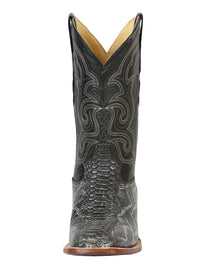 El General Men's Phyton Imitation Rodeo Boots–Gray 45432