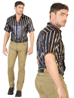 Men's Boot Cut Western Jeans – Stretch Denim Cowboy Pants - Khaki 45542