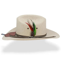 Sombrero Tombstone 1000X Sinaloa Style Western Cowboy Straw Hat - Beige