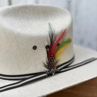 Sombrero Tombstone 1000X Sinaloa Style Western Cowboy Straw Hat - Beige