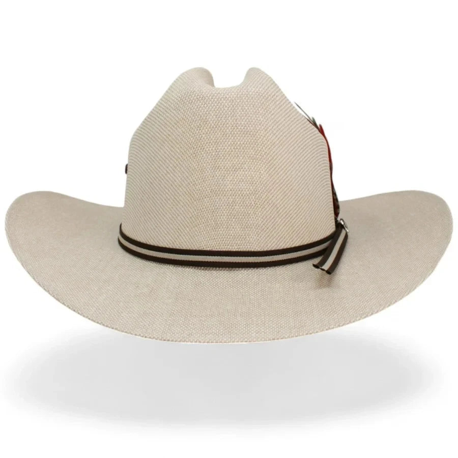 Sombrero Tombstone 1000X Sinaloa Style Western Cowboy Straw Hat - Beige