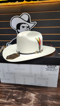 Sombrero Vaquero Morcon 10,000X Superlight Premium Western Cowboy Straw Hat 3.5"