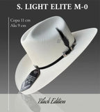 Sombrero Vaquero Morcon 10,000X Superlight Premium Western Cowboy Straw Hat 3.5"