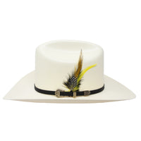 Men’s Tombstone 1000X Johnson Style Shantung Straw Cowboy Hat Tall Crown