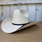 Tombstone 100X Sonora Flower Style Western Cowboy Shantung Straw Hat - Tall Crown