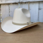 Tombstone 100X Sonora Style Western Cowboy Shantung Straw Hat - Tall Crown