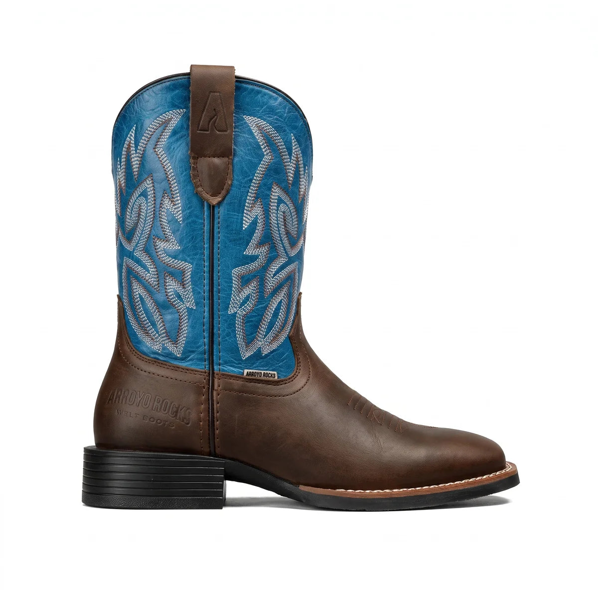 Arroyo Rocks 11” KW-101 Square Toe Work Boots Soft Toe – Brown