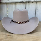 Texana Tombstone 20X Western Cowboy Fur Felt Hat Denver Style -Silverbelly Beige