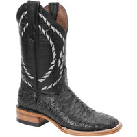 White Diamonds Men's Anteater Print Square Toe Rodeo Cowboy Boots – Black