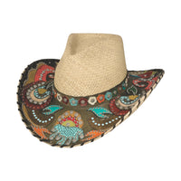 Bullhide GYPSY QUEEN Genuine Panama Cowboy Straw Hat