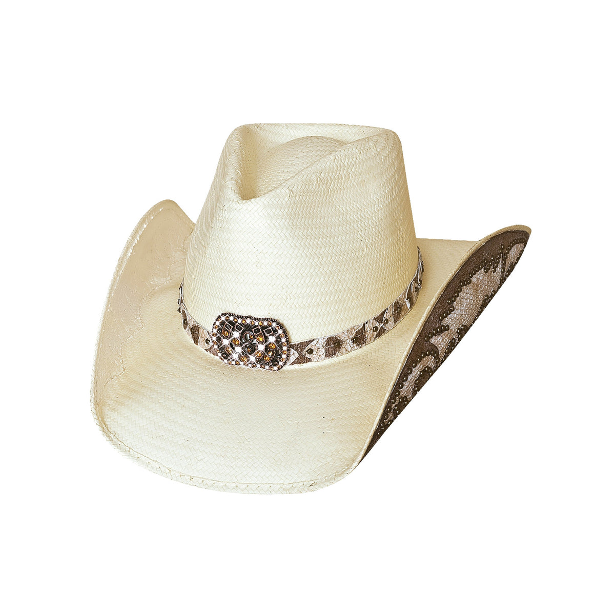 Bullhide COWGIRL FANTASY Shantung Panama Cowboy Straw Hat