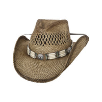 Bullhide FROM DUSK TILL DAWN Genuine Panama Cowboy Straw Hat