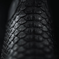 Rodeo Cartie Men's Gala Python Oval Toe Roper Boots with Zipper – Black