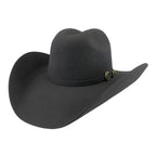 Tombstone 20X Western Cowboy Fur Felt Hat East West Style - Granite Gray