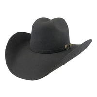 Tombstone 20X Western Cowboy Fur Felt Hat East West Style - Granite Gray