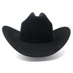 Texana Cuernos Chuecos 30X Sinaloa Style Beaver Felt Western Cowboy Hat - Black