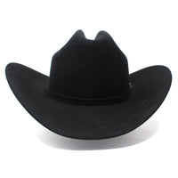 Texana Cuernos Chuecos 30X Sinaloa Style Beaver Felt Western Cowboy Hat - Black