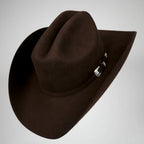 Texana White Diamonds 100X Sinaloa Style Western Cowboy Fur Felt Hat - Brown