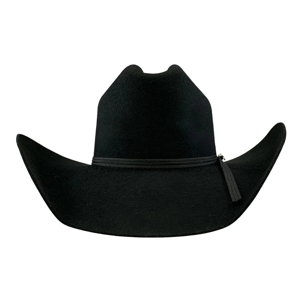 Texana Tombstone 10X Roper Style Western Cowboy Fur Felt Hat - Black
