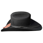 Texana Tombstone 10X Roper Style Western Cowboy Fur Felt Hat - Black