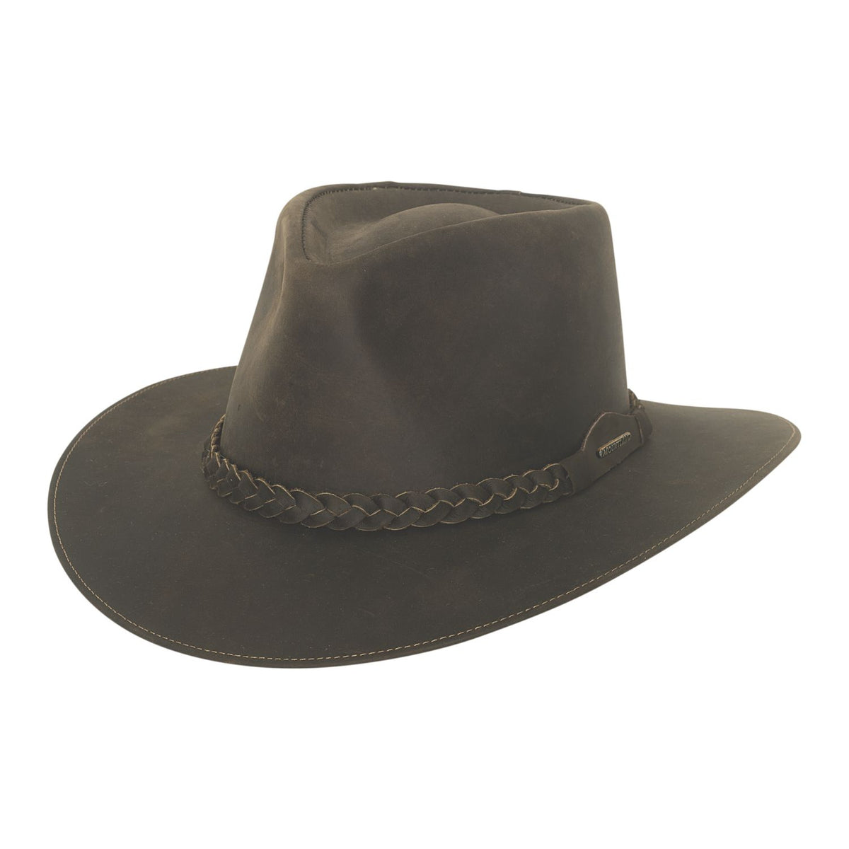 Bullhide DULUTH Leather Cowboy Hat - Dark Brown