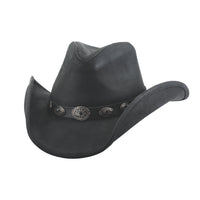 Bullhide RIGHT NOW Leather Cowboy Hat - Black