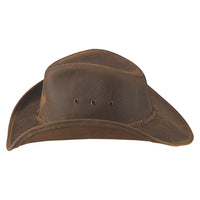 Bullhide BONNAROO Top Grain Leather Cowboy Hat - Bronze