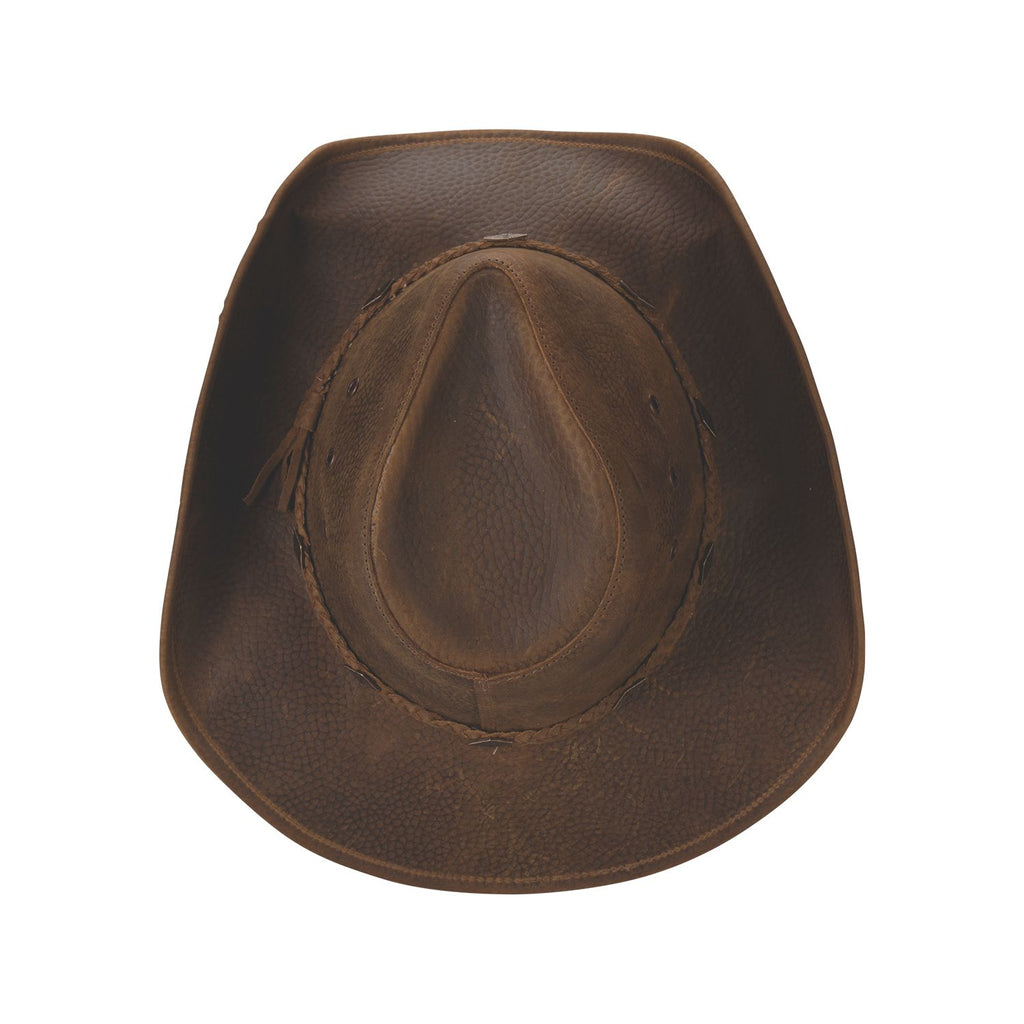 Bullhide BONNAROO Top Grain Leather Cowboy Hat - Bronze