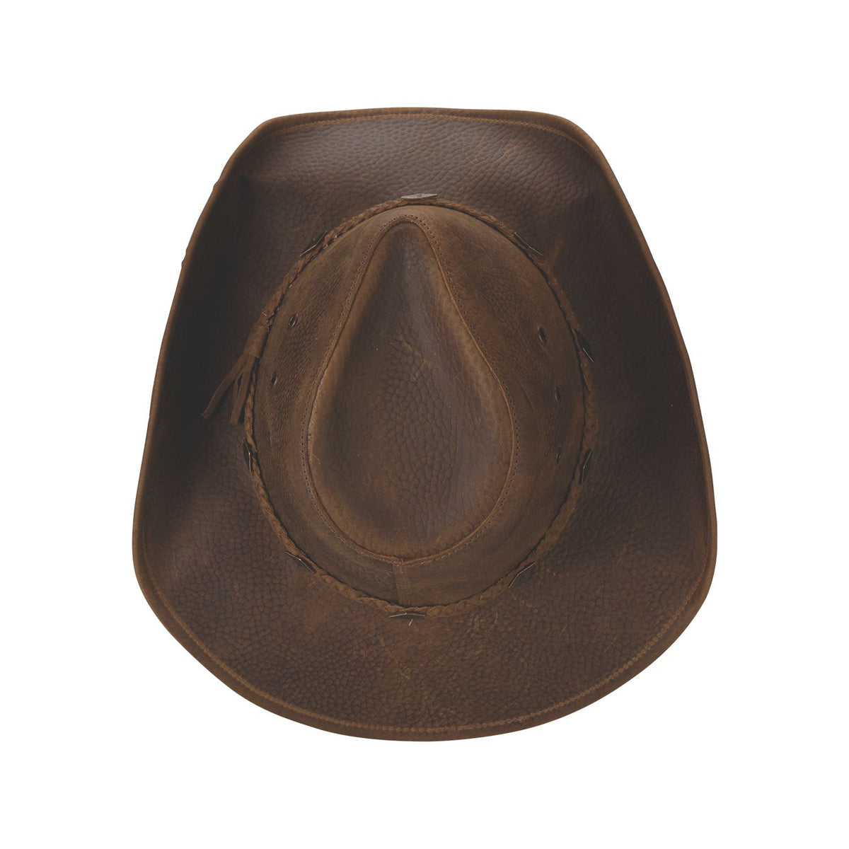 Bullhide BONNAROO Top Grain Leather Cowboy Hat - Bronze
