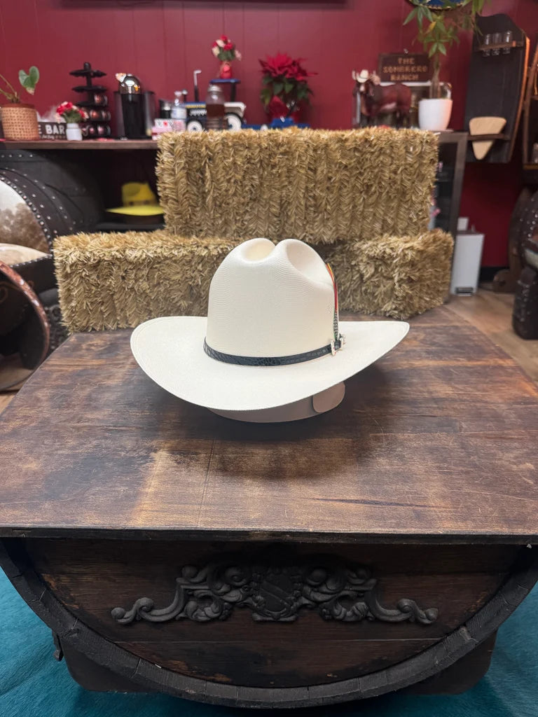 Sombrero Stone 1000X Sinaloa Style Scarface Western Cowboy Straw Hat