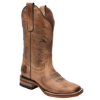 White Diamonds Women's Napa Leather Square Toe Rodeo Cowgirl Boots – Sand