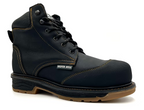 Fuerbo Boots Men”s SB–1616 Composite Toe Black Kevlar Dual Density