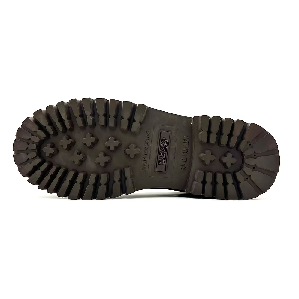 Fuerbo Boota Men”s L–59 Premium Traction Sole Safety Toe Boots–Ocre