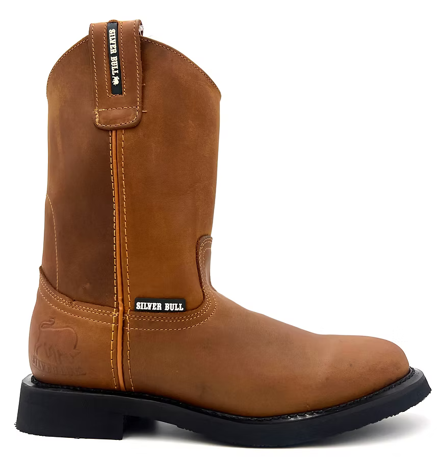 Fuerbo Boots Men”s SB–800 Mango Roper Boot Rubber Sole