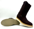 Fuerbo Bdoots Men”s AO–470 Burgundy Shedron Roper Work Boot Wedge Sole