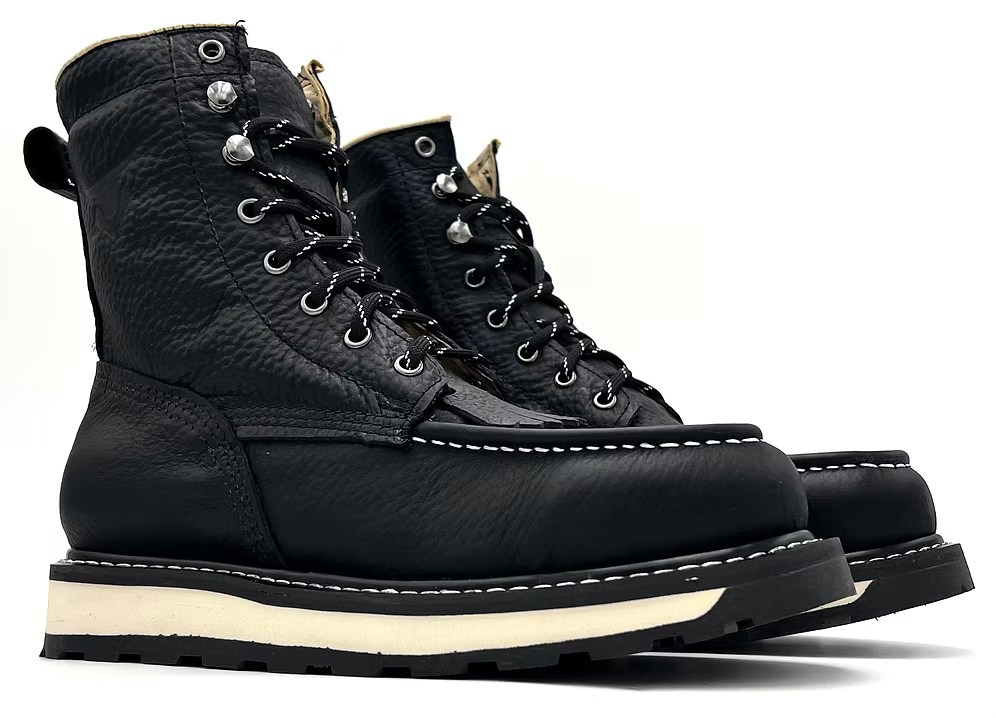 Fuerbo Boots Men”s L–50 Black Premium Lacer Boots