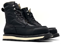 Fuerbo Boots Men”s L–50 Black Premium Lacer Boots