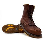Fuerbo Boots Men”s L–44 Premium Industrial Lacer Boots–Ocre Industrial