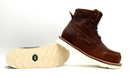 Fuerbo Boots Men”s B-48 Puncture Proof Moc Toe Boots–Brown