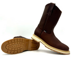 Fuerbo Boots Men”s AO–490 Copper Brown Roper Boot