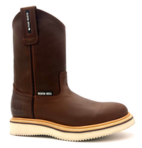 Fuerbo Boots Men”s SB–700 Cafe Papaya Roper Work Boot Wedge Sole