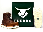 Fuerbo Boots Men”s B-48 Puncture Proof Moc Toe Boots–Brown