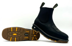 Fuerbo Boots Men”s SB–3078 Black Rodeo Slip On Work Boots