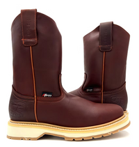 Fuerbo Boots Men”s  AO–490 Burgundy Shedron Roper Boot