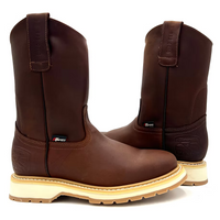 Fuerbo Boots Men”s AO–490 Copper Brown Roper Boot