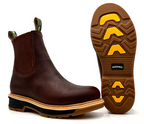 Fuerbo Boots Men”s SB–2160 Industrial Work Boot–Brown