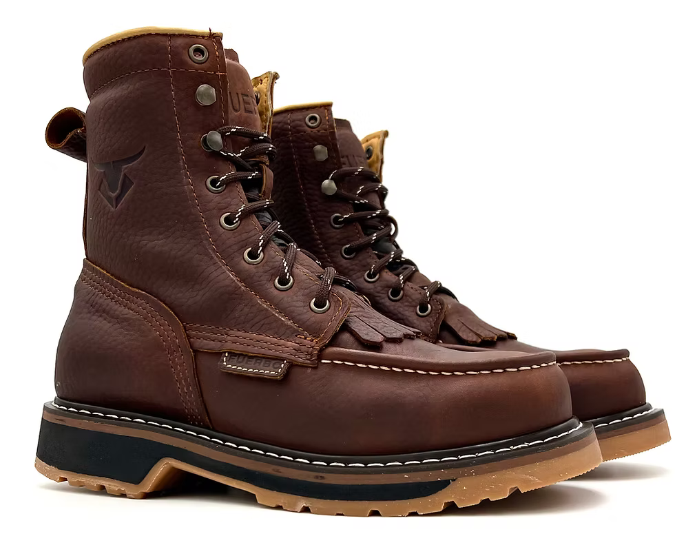 Fuerbo Boots Men”s L–55 Brown Premium Lacer Boots