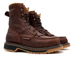 Fuerbo Boots Men”s L–55 Brown Premium Lacer Boots