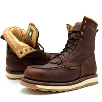 Fuerbo Boots Men”s L–50 Brown Premium Lacer Boots